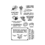 CM156 Produce and Seeds Clear Stamps